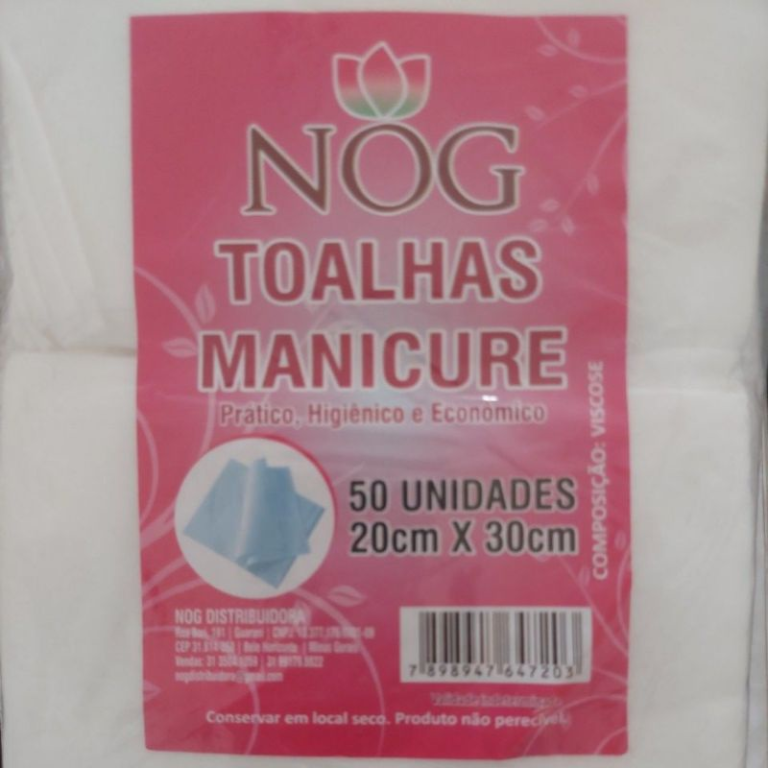 TOALHA DESCARTAVEL MANICURE C/50 NOG