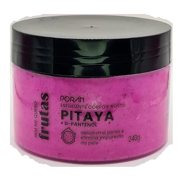 -GEL ESFOLIANTE CORPO E ROSTO PITAYA 240G PORAN