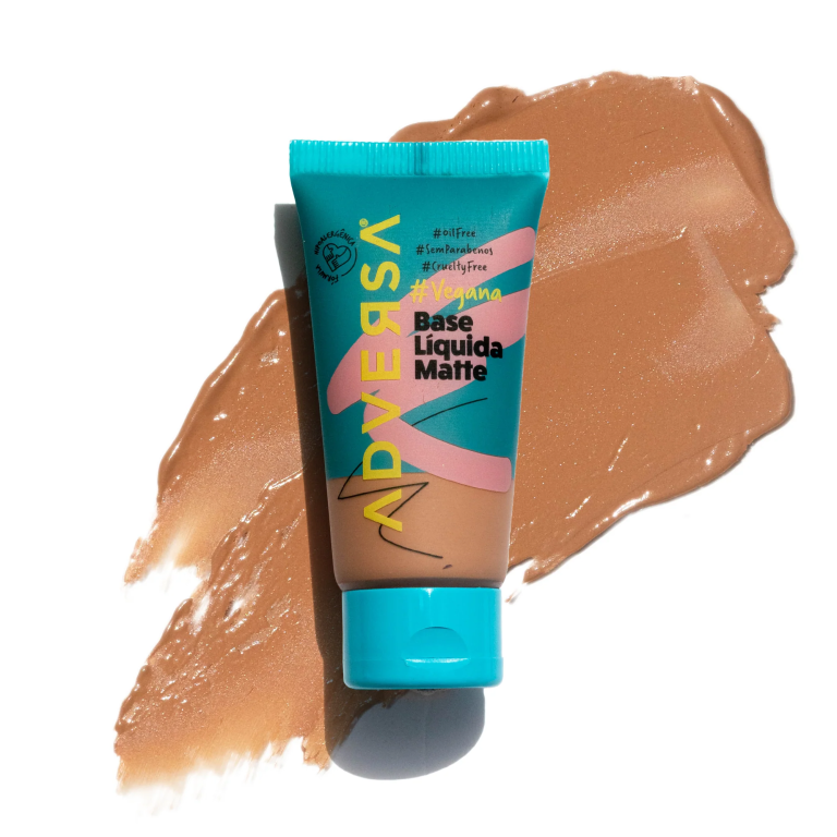BASE LIQUIDA MATTE VEGANA COR 400 MEDIO ADVERSA