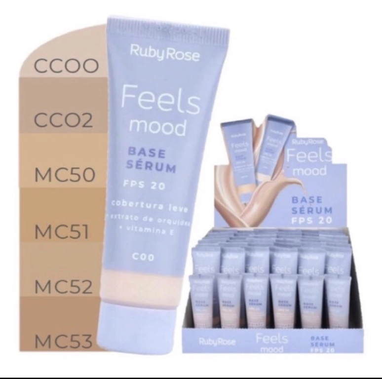 -BASE SERUM FEELS MOOD FPS 20 MC 52 HB-900/5 RUBY ROSE