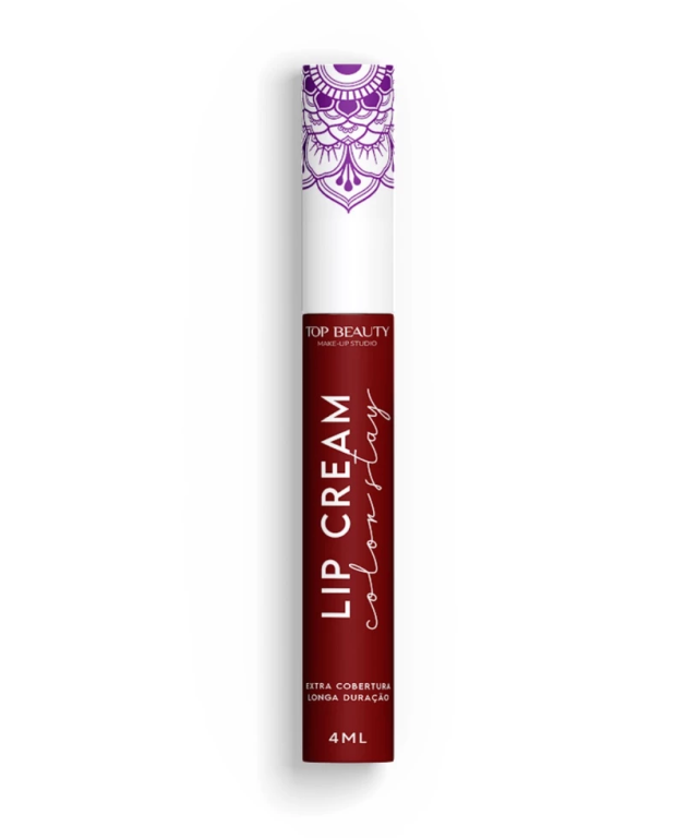BATOM LIQUIDO MATTE LIP CREAM COR 02 TOP BEAUTY