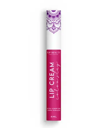 BATOM LIQUIDO MATTE LIP CREAM COR 20 TOP BEAUTY