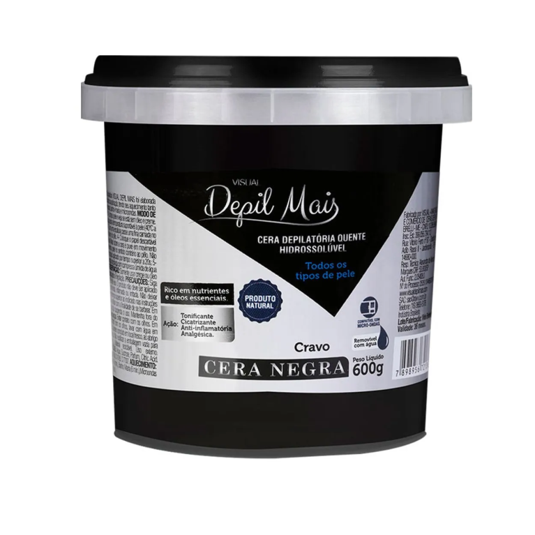 -CERA 600G NEGRA DEPIL MAIS