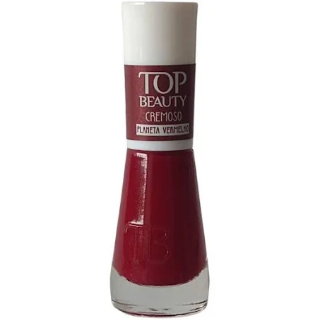 ESMALTE PREMIUM CREMOSO PLANETA VERMELHO TOP BEAUTY