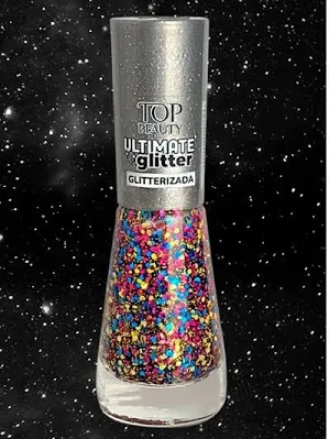 ESMALTE PREMIUM ULTIMATE GLITTER GLITTERIZADA TOP BEAUTY