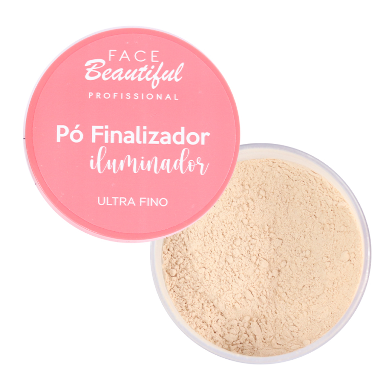 PO FINALIZADOR ILUMINADOR NUDE GLOW 10G FACE BEAUTIFUL