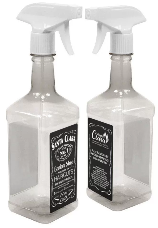 PULVERIZADOR TRANSPARENTE TENNESSEE 750ML SANTA CLARA