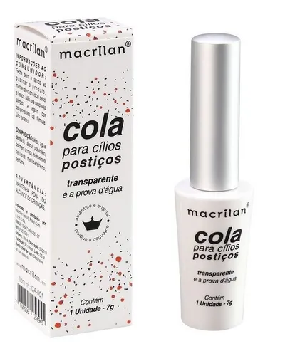 COLA PARA CILIOS TRANSPARENTE MACRILAN
