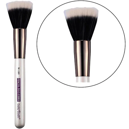 PINCEL DUO FIBER PO/BLUSH/BASE W109 MACRILAN