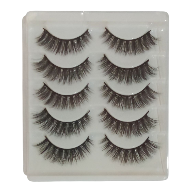 CILIO POSTICO 5D MIX MINK 027 5 PARES HINFINITY