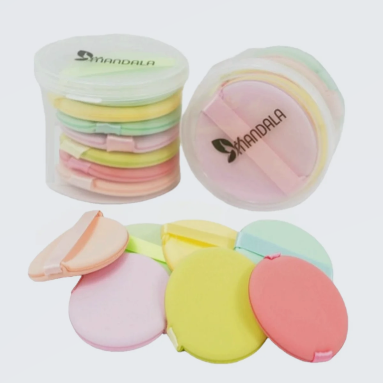 ESPONJA FACIAL P/ PO/BASE C/7 FP-680 MANDALA