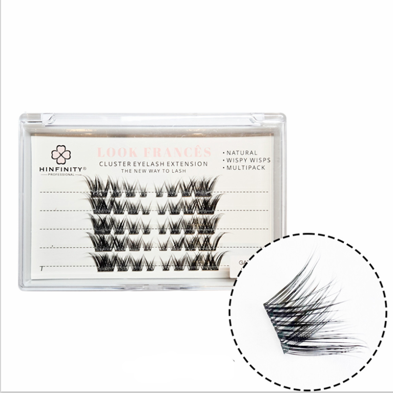 CILIO POSTICO P/ EXTENSAO FRANCES C/50 LF225-5 HINFINITY