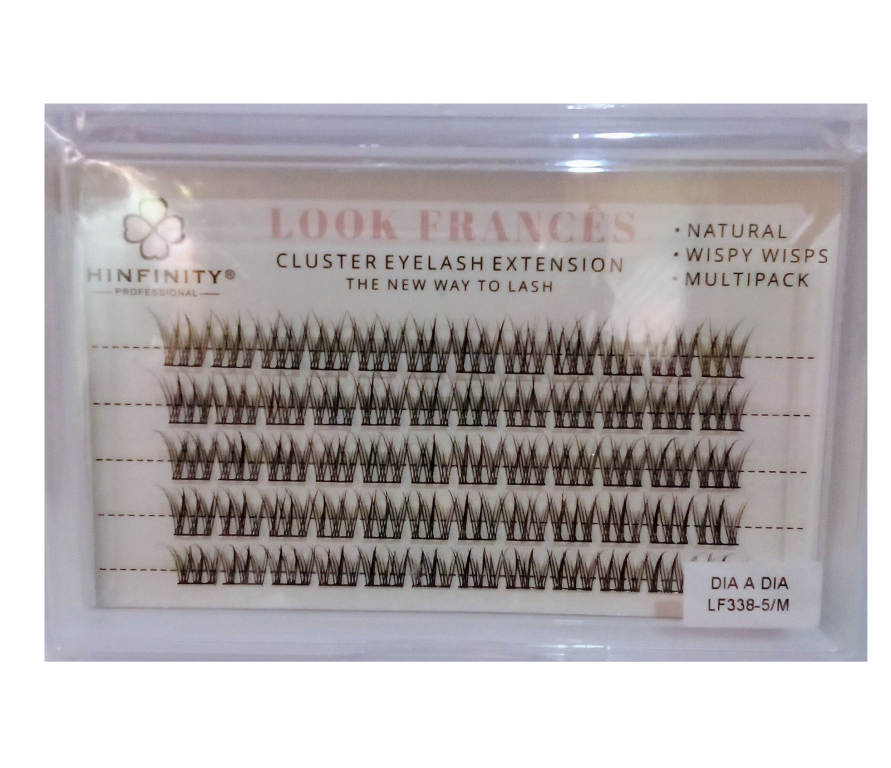 CILIO POSTICO P/ EXTENSAO LOOK FRANCES LF338-5/M HINFINITY