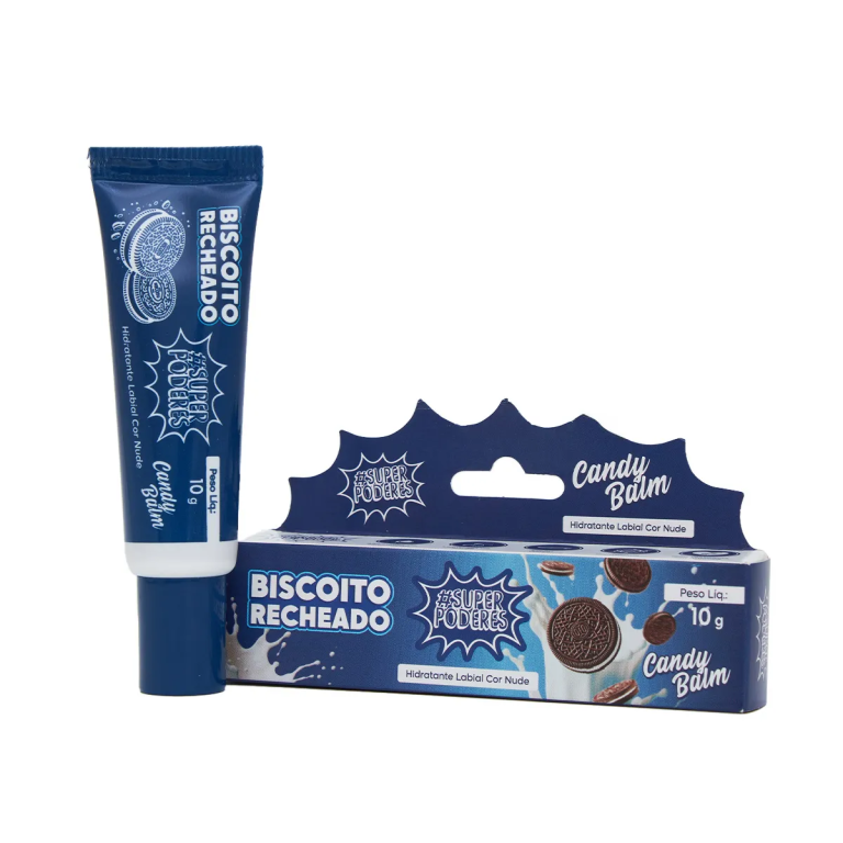 HIDRATANTE LABIAL NUDE BISCOITO RECHEADO 10G SUPER PODERES