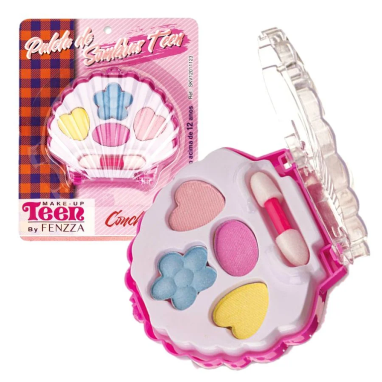 KIT MAQUIAGEM INFANTIL CONCH TEEN FENZZA