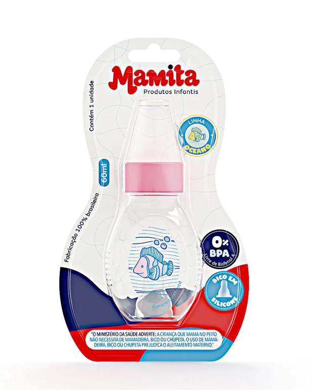 MAMADEIRA CHUQUINHA DECORADA 60ML REF 232 MAMITA