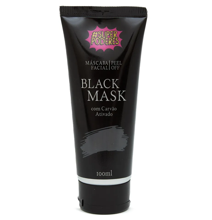 MASCARA FACIAL BLACK MASK 100ML SUPER PODERES
