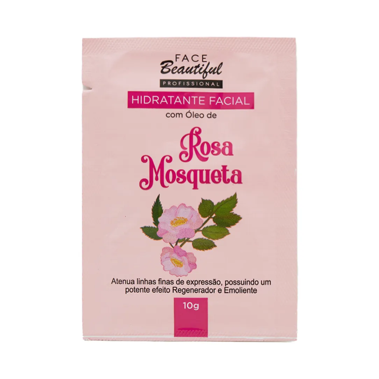 MASCARA HIDRATANTE ROSA MOSQUETA SACHE 10G FACE BEAUTIFUL
