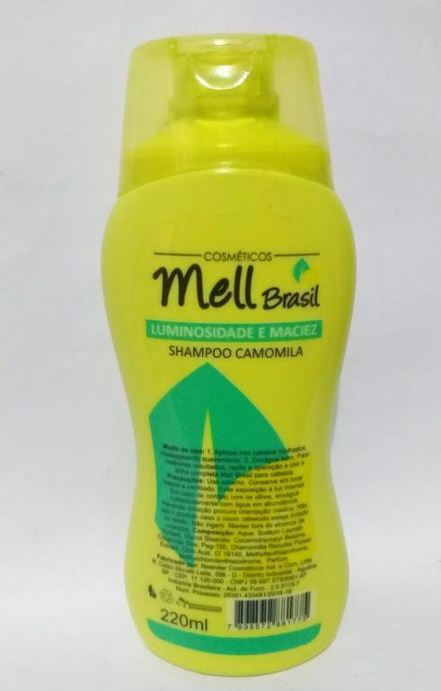 SHAMPOO CAMOMILA  220ML MELL BRASIL