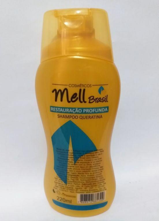 SHAMPOO QUERATINA  220ML MELL BRASIL