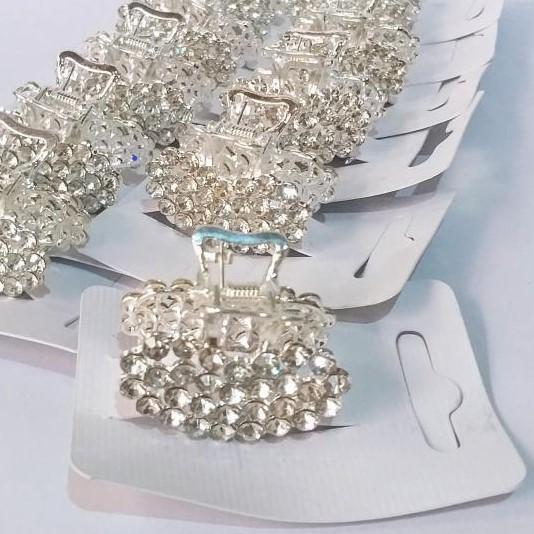 PIRANHA METAL MEDIA PRATA C/ STRASS PCT C/12 CHIC