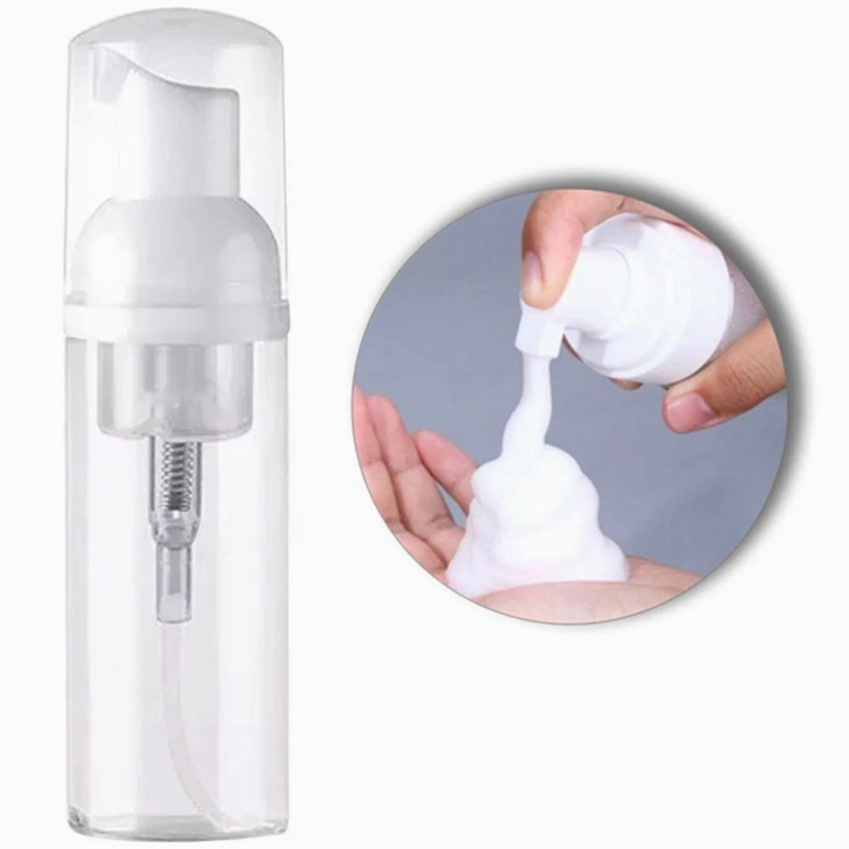 FRASCO ESPUMADOR MOUSSE 60ML BRANCO BPZ315-1 HELLO MINI