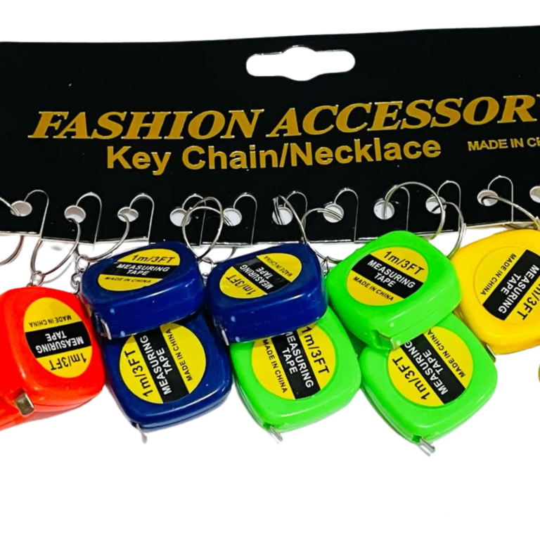 CHAVEIRO TRENA CORES C/12 FASHION ACCESSORY
