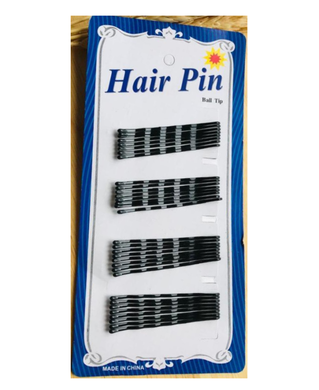 GRAMPO CABELO PRETO CART C/36 HAIR PIN