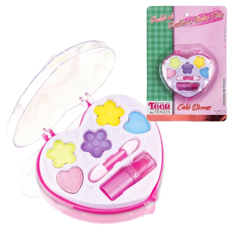 KIT MAQUIAGEM INFANTIL COLOR DREAMS TEEN FENZZA