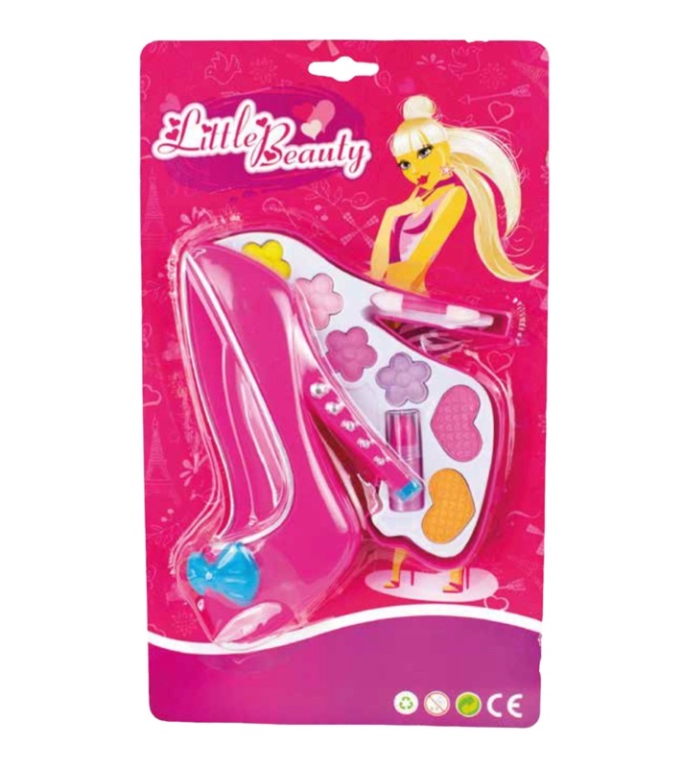 KIT MAQUIAGEM INFANTIL SALTO ALTO PD-60666M LITTLE BEAUTY