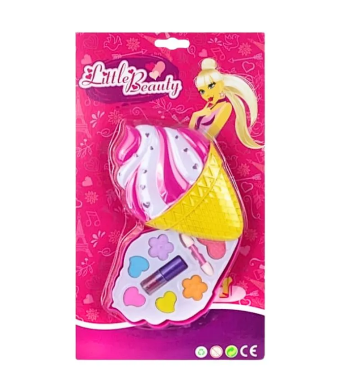 KIT MAQUIAGEM INFANTIL SORVETE PD-50555M LITTLE BEAUTY