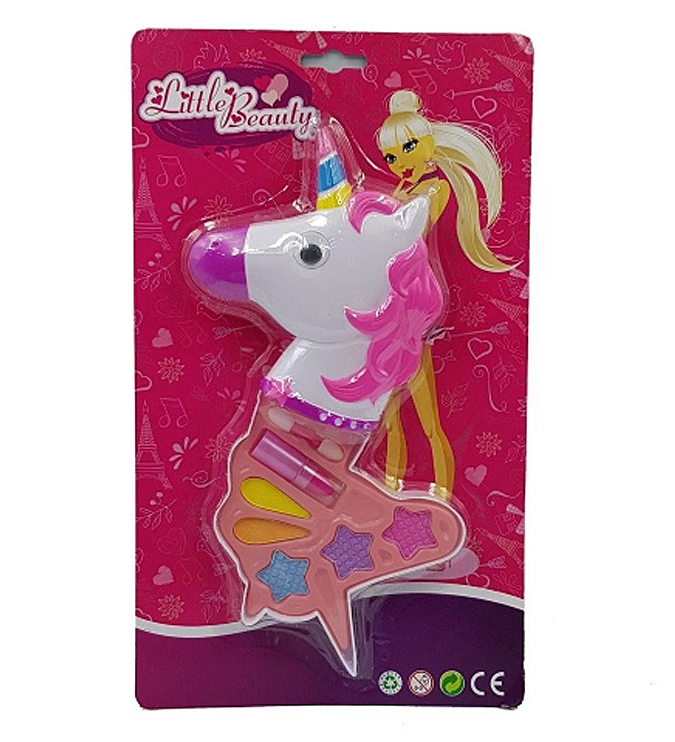 KIT MAQUIAGEM INFANTIL UNICORNIO PD-12515M LITTLE BEAUTY