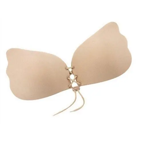 -SUTIAN INVISIVEL SILICONE 01 PAR BEGE P/M/G CHIC