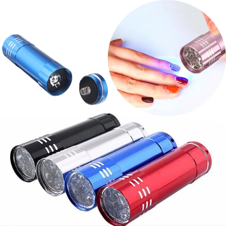 -LANTERNA LED/UV ULTRAVIOLETA P/ UNHA DE GEL REAL LOVE