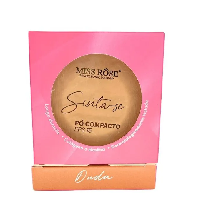 PO COMPACTO SINTA SE COR 8 DUDA MISS ROSE