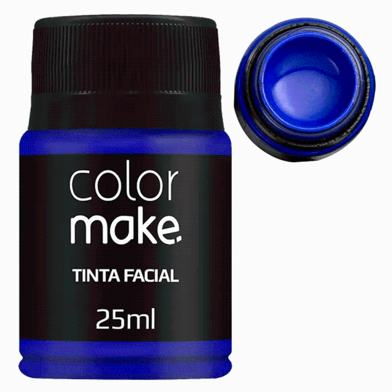 TINTA FACIAL AZUL 35ML COLOR MAKE