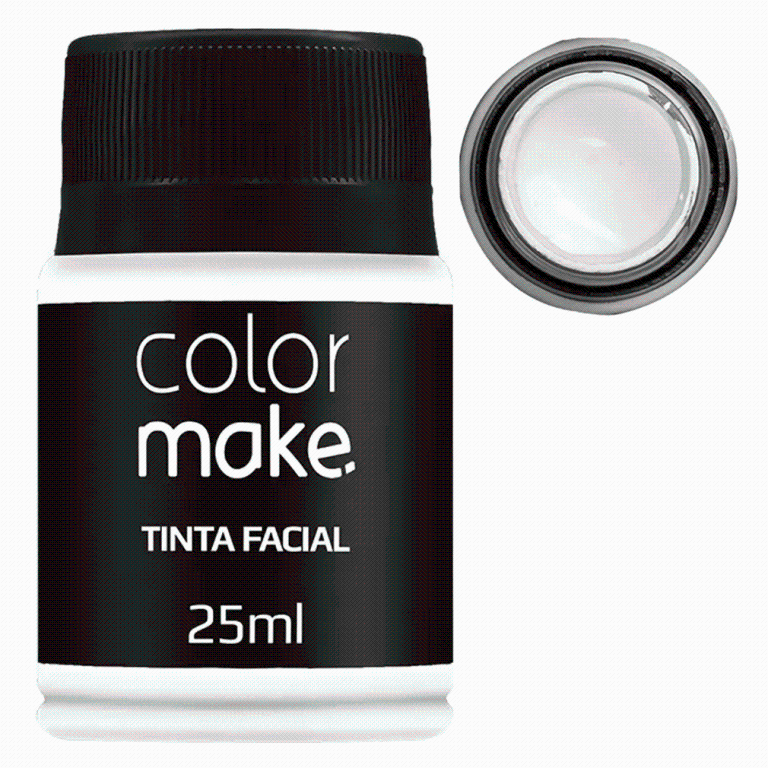 TINTA FACIAL BRANCO 35ML COLOR MAKE