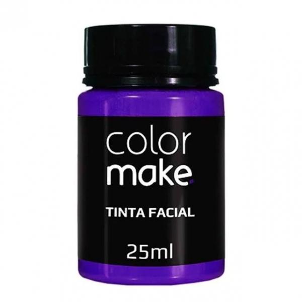 TINTA FACIAL ROXO 35ML COLOR MAKE