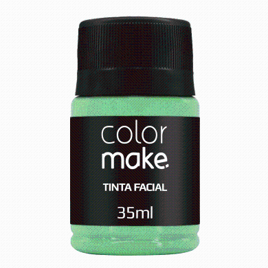 TINTA FACIAL VERDE 35ML COLOR MAKE