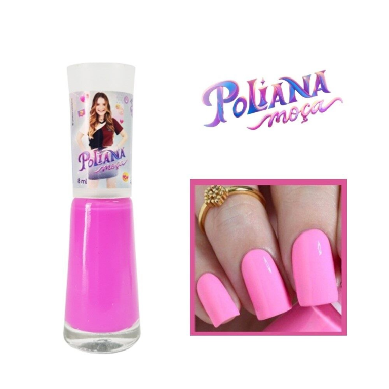ESMALTE POLIANA MOCA CELESTE C/6 INOVAO COSMETICOS