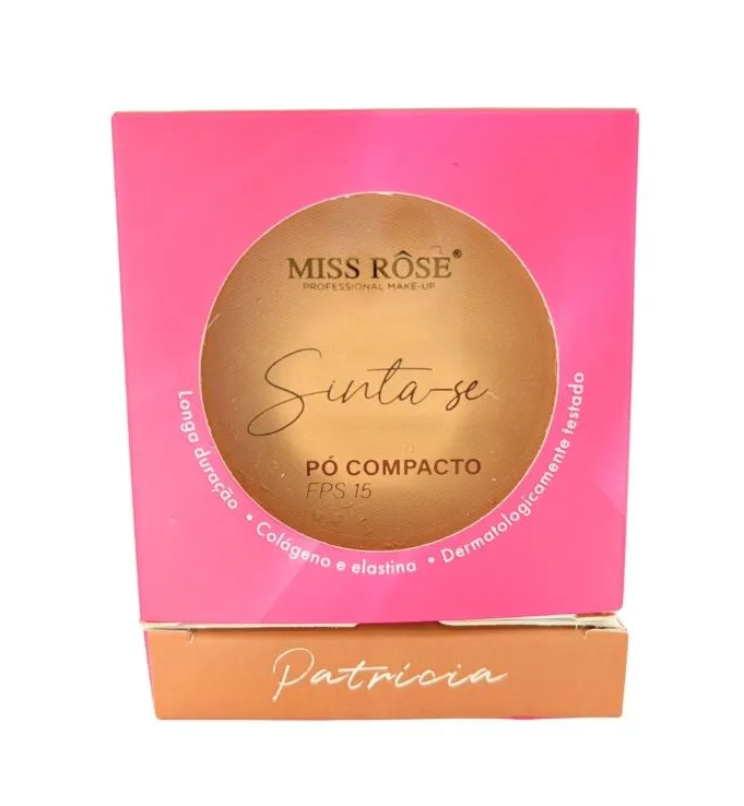 PO COMPACTO SINTA SE COR 5 PATRICIA MISS ROSE