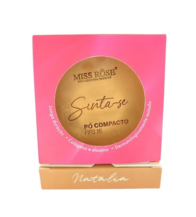 PO COMPACTO SINTA SE COR 7 NATALIA MISS ROSE