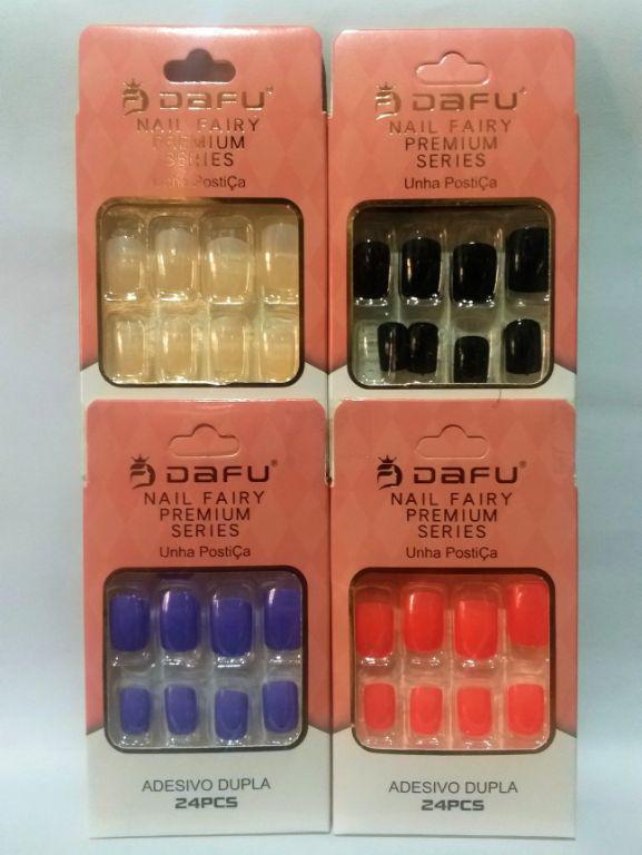 -UNHA POSTICA AUTOCOLANTE CORES PREMIUM DAFU