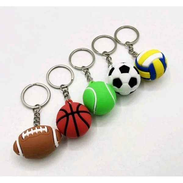 CHAVEIRO BOLA ESPORTES C/12 FASHION ACCESSORY