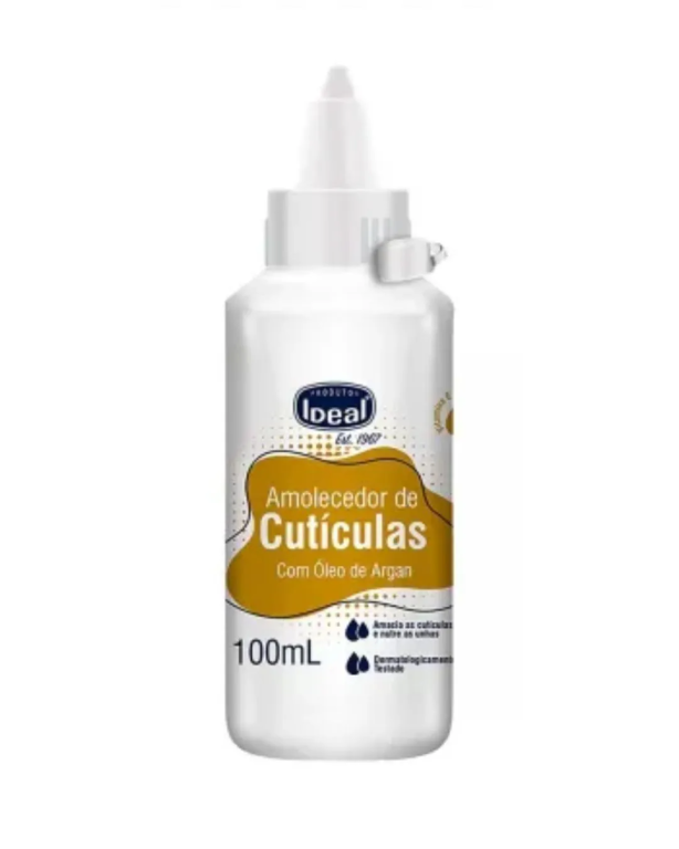 AMOLECEDOR DE CUTICULA C/ OLEO DE ARGAN 100ML IDEAL