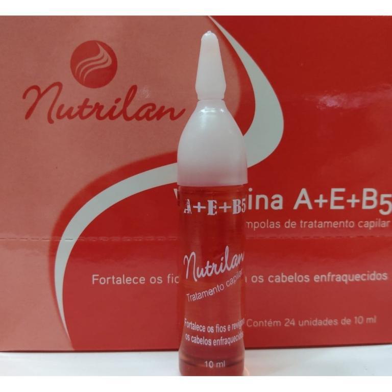 AMPOLA CX C/24 10ML A+E+B5 NUTRILAN