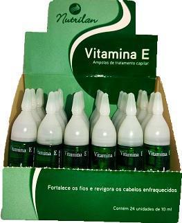 AMPOLA CX C/24 10ML VITAMINA E NUTRILAN