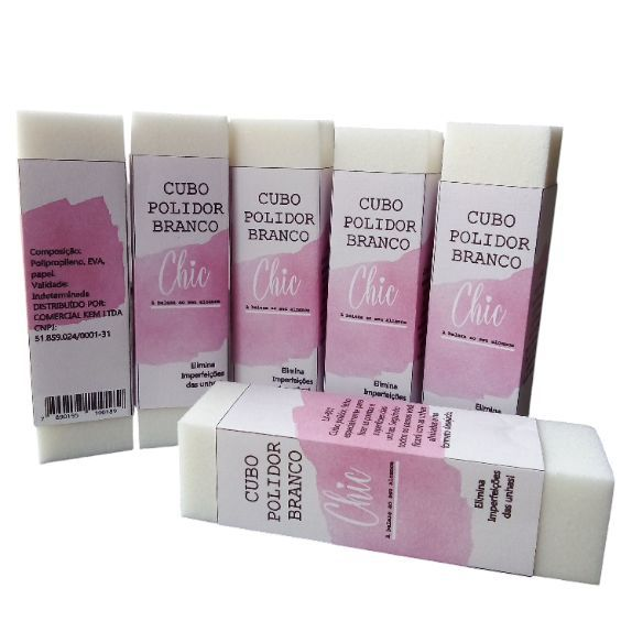CUBO POLIDOR BRANCO CHIC