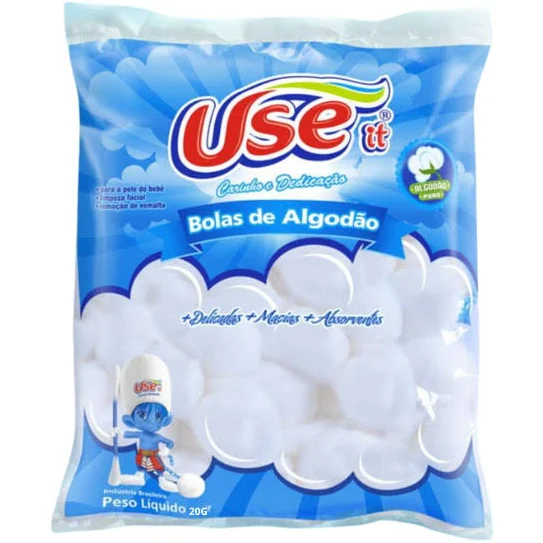 ALGODAO BOLA 20G BRANCO USE IT