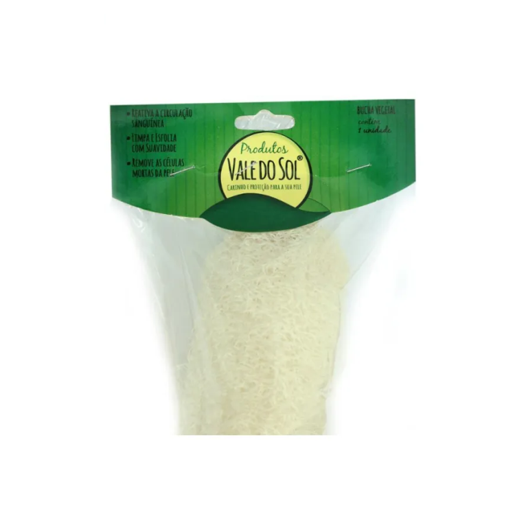 -BUCHA VEGETAL CORTADA PEQUENA BLISTER BUCHAS DO VALE